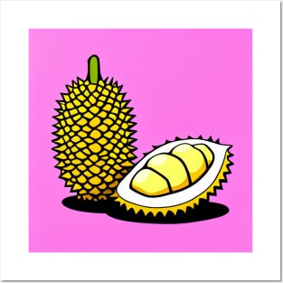 Durian Pink Posters and Art